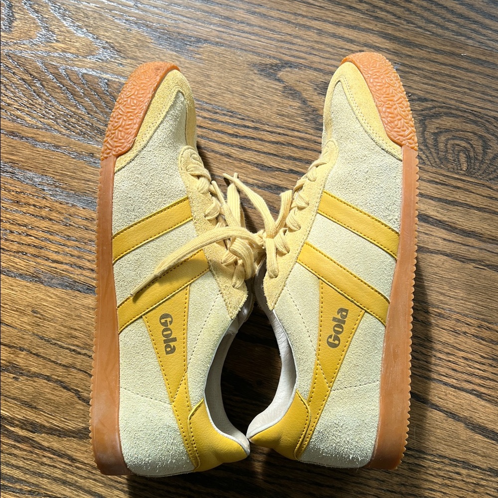Gola Elan women’s 9 1/2 transparent yellow/calend colorway - Picture 5 of 8